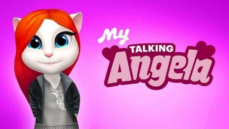 My talking Angela - развивающая игра на Android для детей